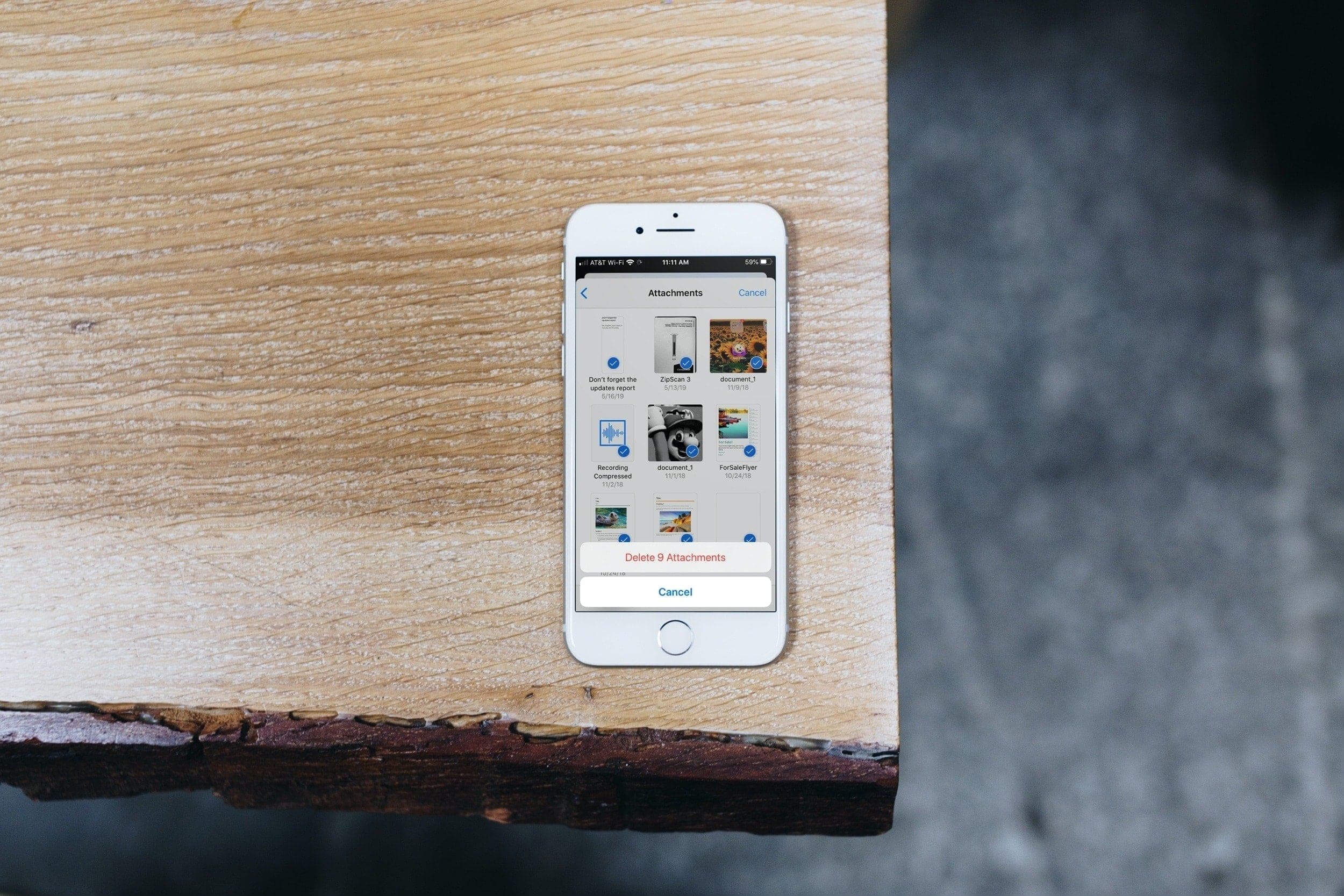 Elimina Foto Collegamenti Allegati Messaggi iPhone