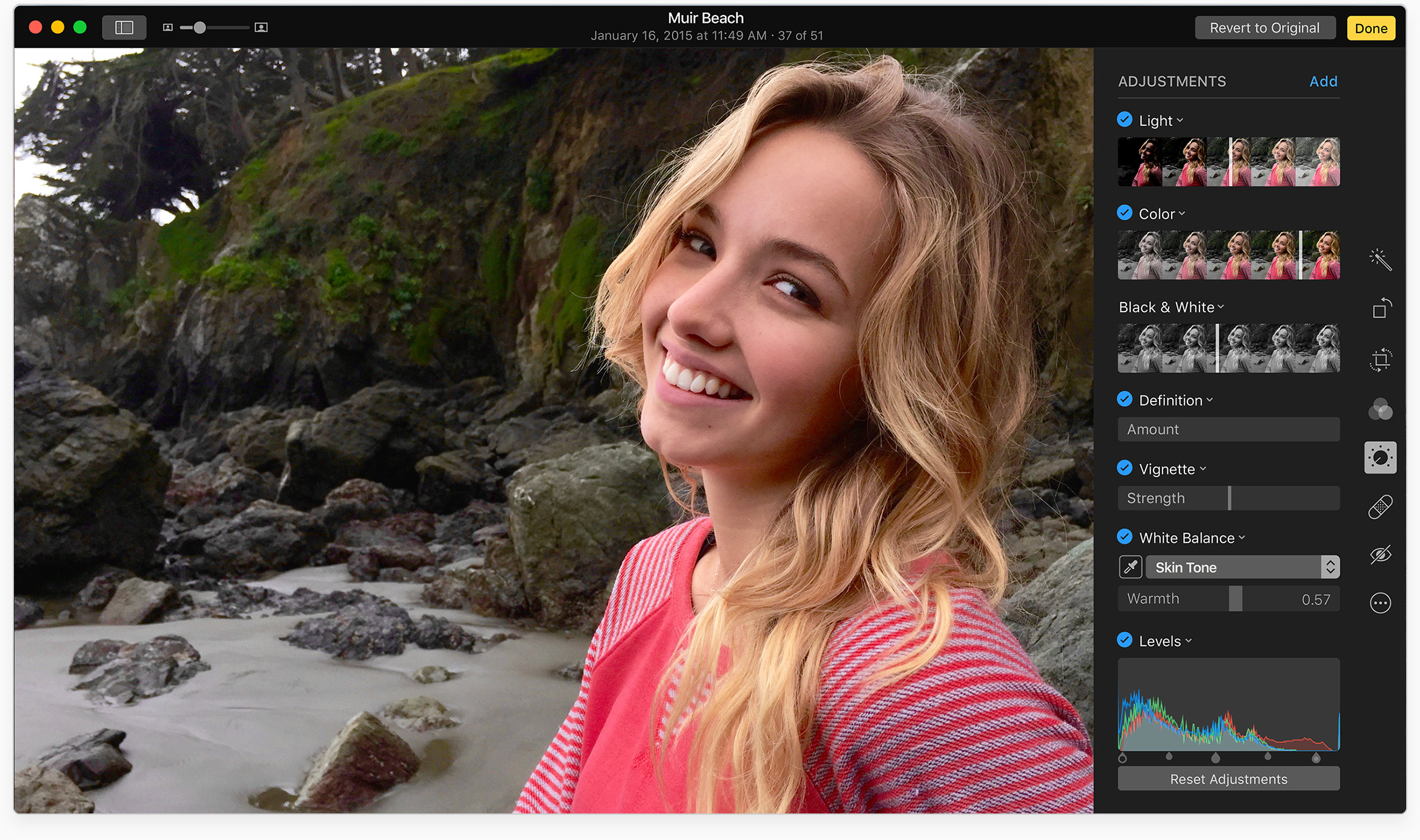 Foto 1.3 per OS X modifica immagine Mac screenshot 001