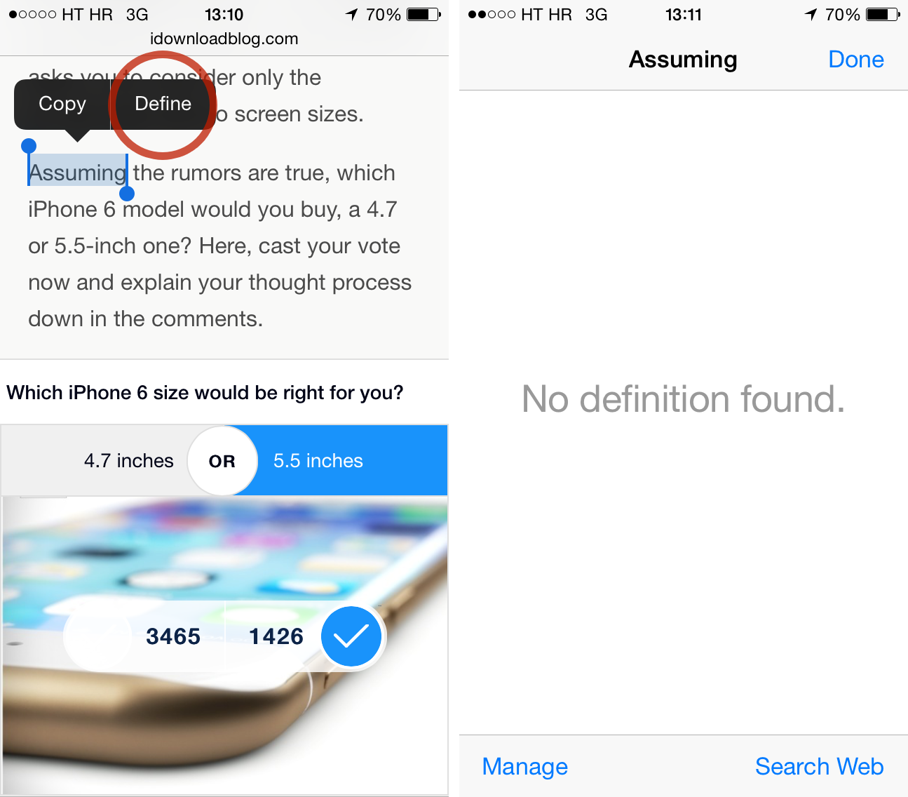 iOS (Definisci parole, howto 001)