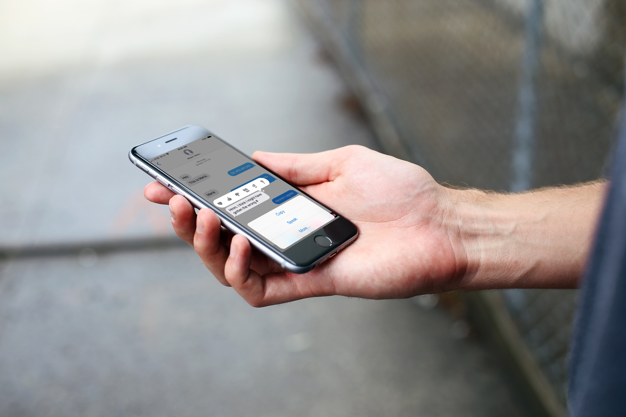SMS Altro su iPhone