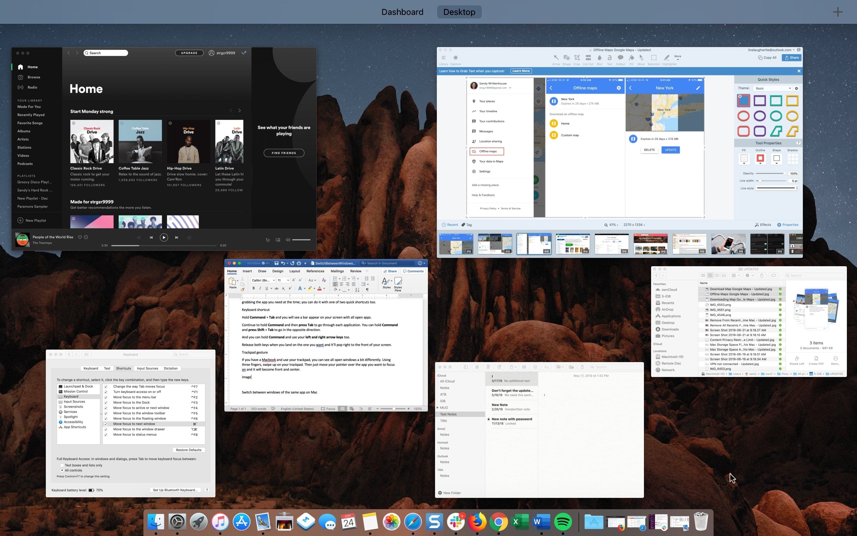 Visualizza Desktop Windows Mac