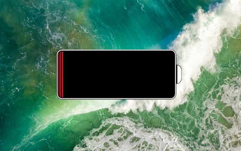 Batteria scarica su iPhone