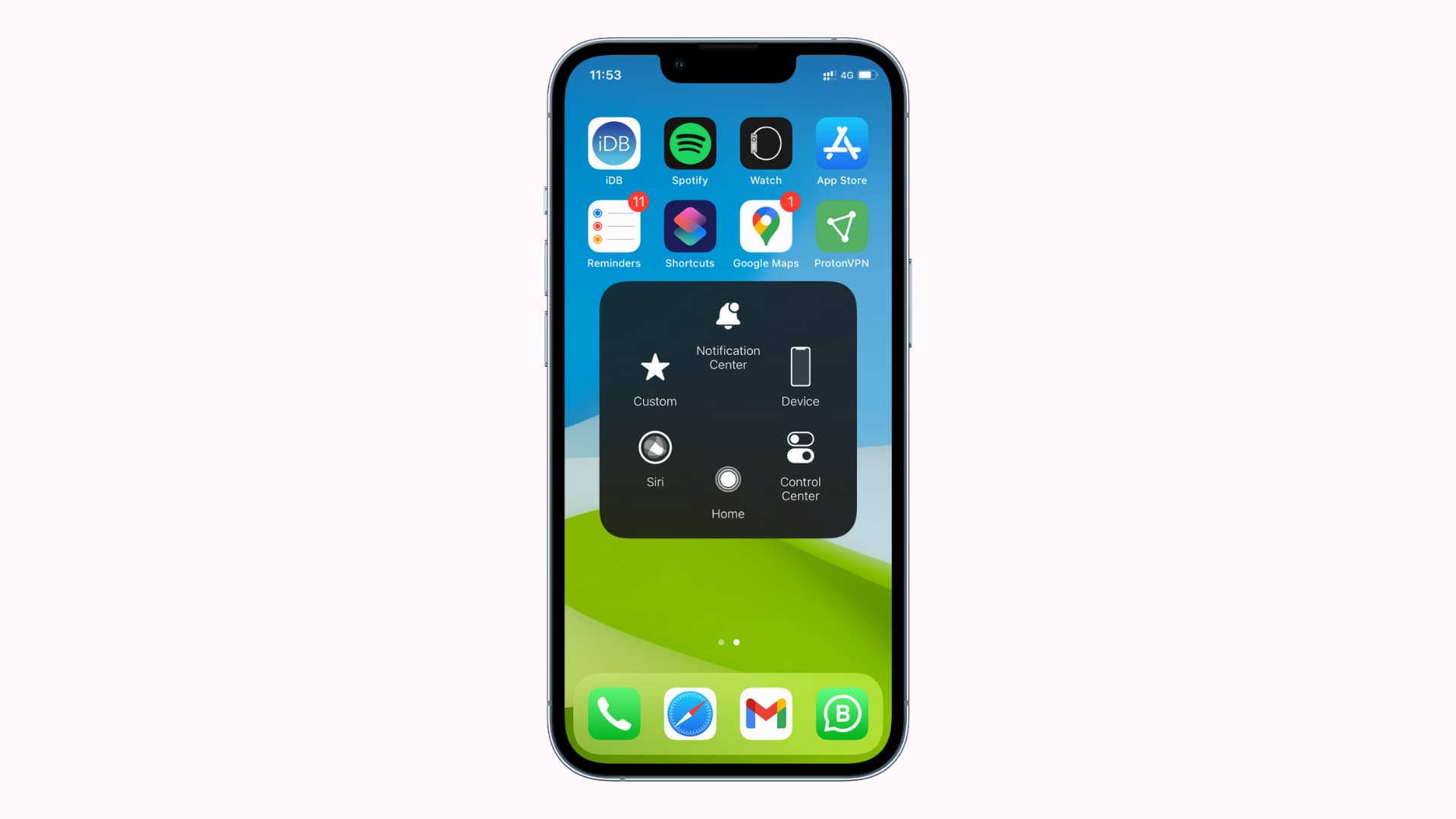 AssistiveTouch su iPhone