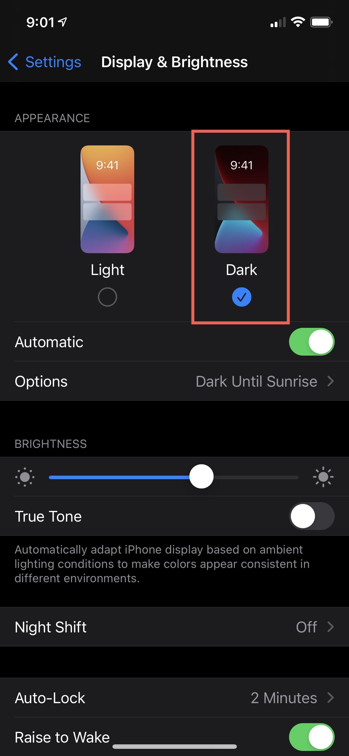 Display e luminosità dell'iPhone 12 scuri