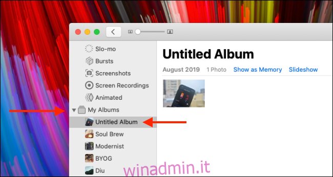 Come eliminare album fotografici su iPhone, iPad e Mac