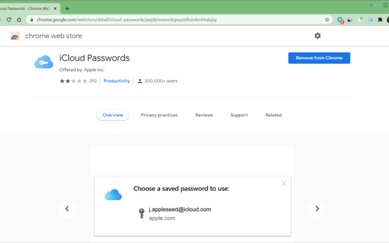 Come utilizzare le password iCloud su Chrome per Windows