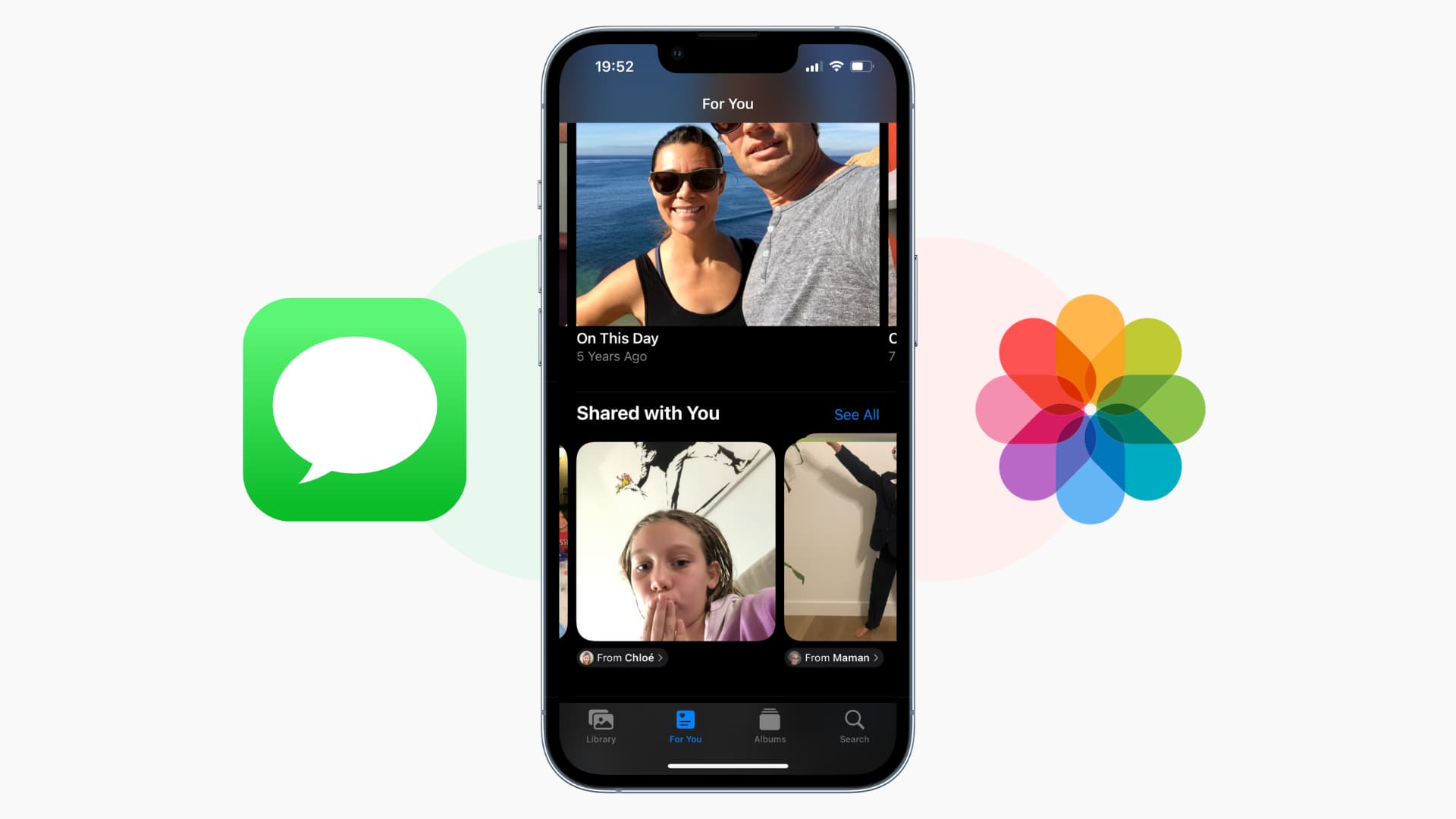 Condiviso con te iPhone