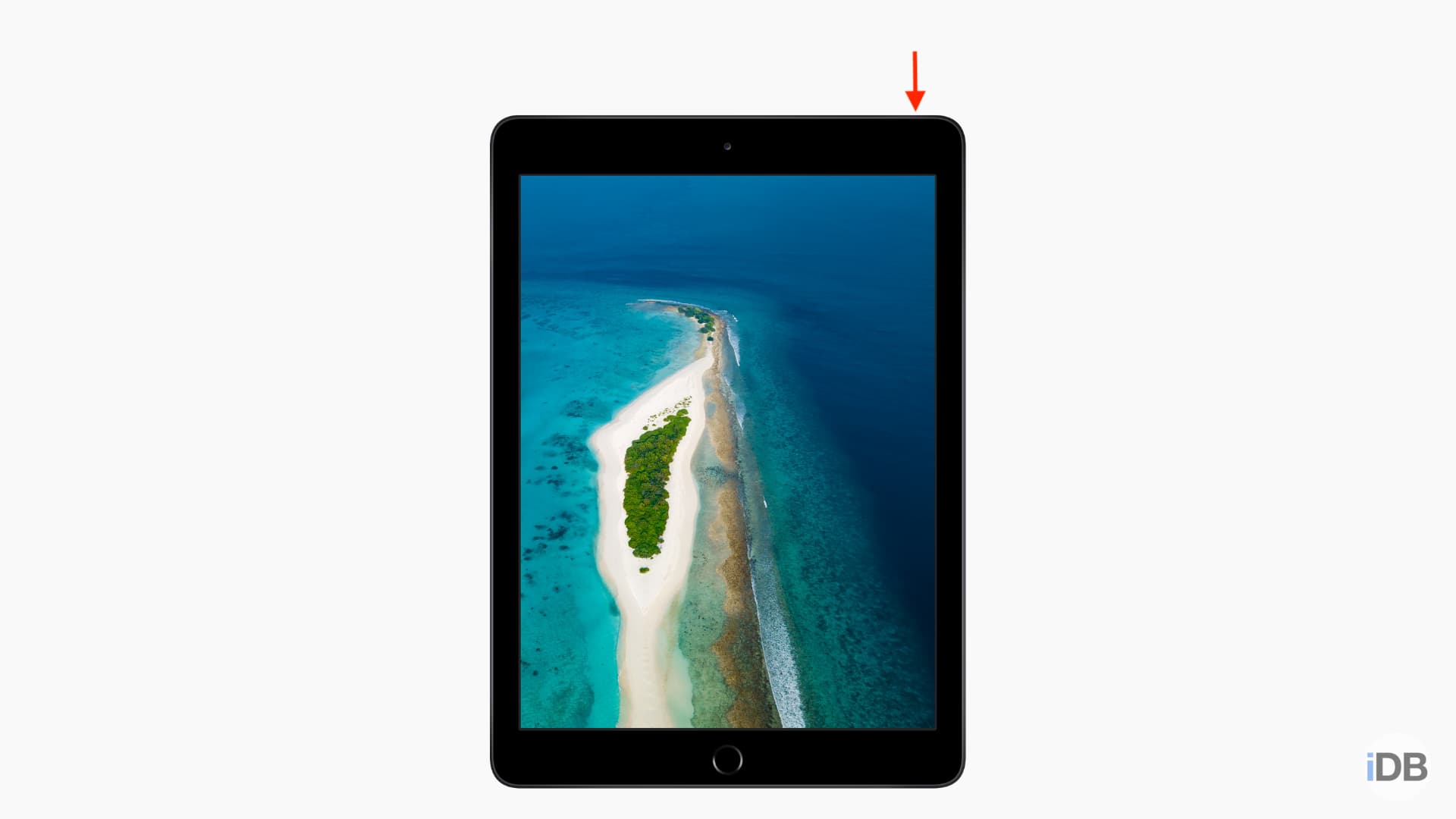 Spegni iPad con il tasto Home