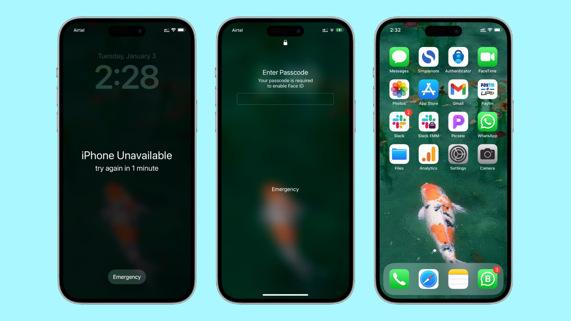 Reimposta il passcode dell'iPhone dimenticato